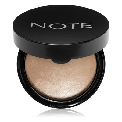 Note Cosmetique Baked Powder élénkítő kemencében sült púder árnyalat 01 Stardust 10 g