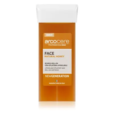 Arcocere Professional Wax Face Natural Honey gyanta szőrtelenítéshez az arcra utántöltő 100 ml