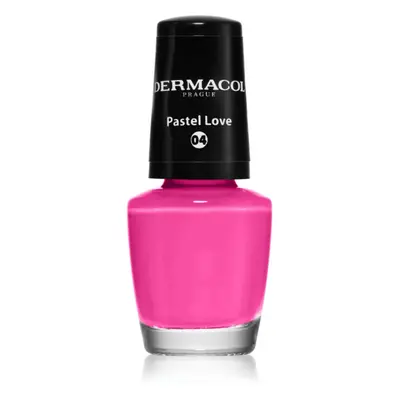 Dermacol Mini körömlakk árnyalat 04 Pastel Love 5 ml