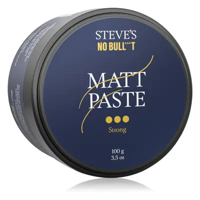 Steve's Hair Paste Strong Matt hajformázó krém Sandalwood 100 g