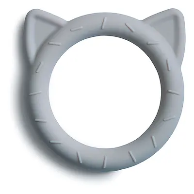 Mushie Cat Teether rágóka Stone 1 db