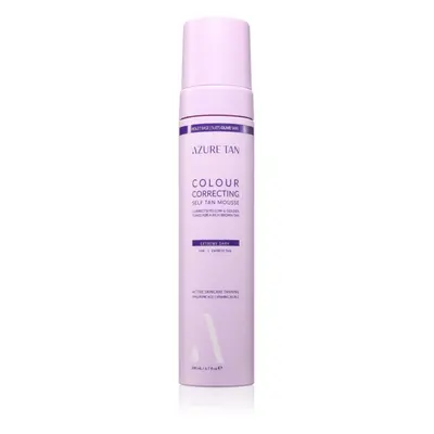 Azure Tan Violet Base önbarnító hab testre árnyalat Extreme Dark 200 ml