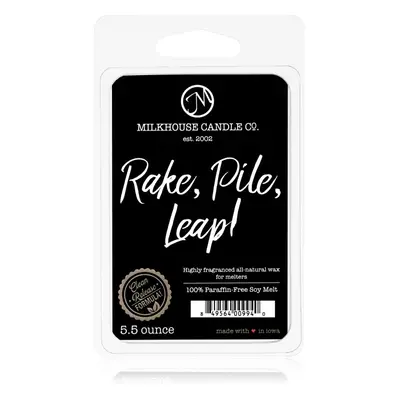 Milkhouse Candle Co. Creamery Rake, Pile, Leap! illatos viasz aromalámpába 155 g