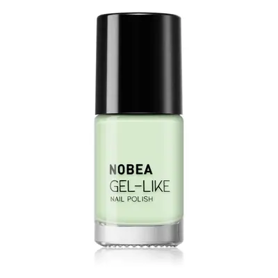 NOBEA Day-to-Day Gel-like Nail Polish körömlakk géles hatással árnyalat 6 ml