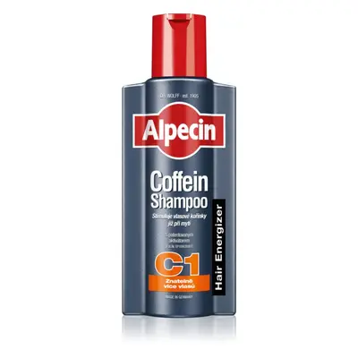 Alpecin Hair Energizer Coffein Shampoo C1 sampon férfiaknak koffein kivonattal hajnövesztést ser