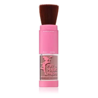 Rude Cosmetics Puff The Magic Powder hosszan tartó fixáló púder árnyalat Tender Rose 6.5 g