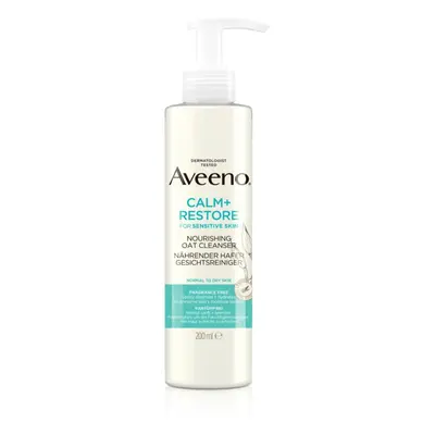 Aveeno Calm + Restore tisztító gél az arcbőrre az érzékeny arcbőrre 200 ml