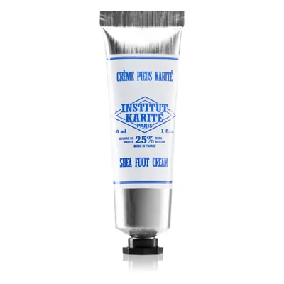 Institut Karité Paris Milk Cream Shea Foot Cream mélyen hidratáló krém lábra bambuszvajjal 30 ml