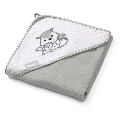 BabyOno Towel Bamboo törölköző bambusz Grey 76x76 cm