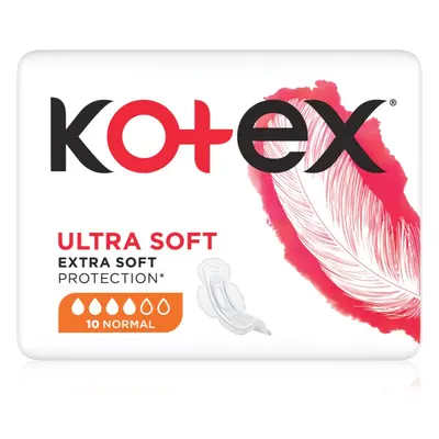 Kotex Ultra Soft Normal egészségügyi betétek 10 db