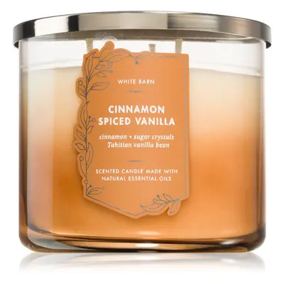 Bath & Body Works Cinnamon Spiced Vanilla illatgyertya 411 g