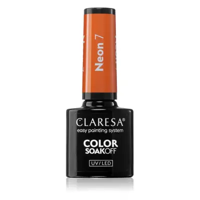 Claresa SoakOff UV/LED Color Neon géles körömlakk árnyalat 7 5 g