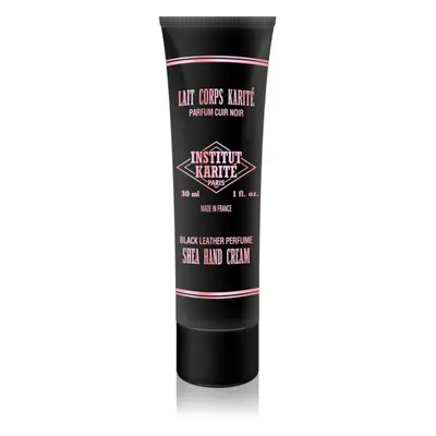 Institut Karité Paris Black Leather Shea Hand Cream kézvédő krém 30 ml