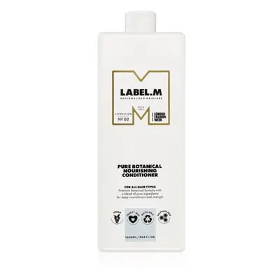 label.m Pure Botanical Nourishing Conditioner hidratáló és tápláló kondicionáló minden hajtípusr