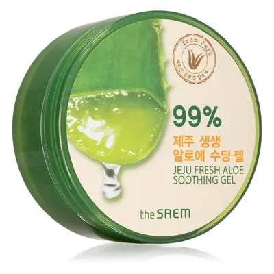 The Saem Jeju Fresh Aloe 99% hidratáló és nyugtató gél 300 ml