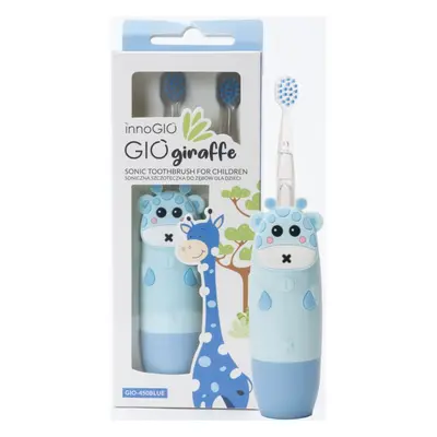 innoGIO GIOGiraffe Sonic Toothbrush sonic fogkefe gyermekeknek Blue 1 db