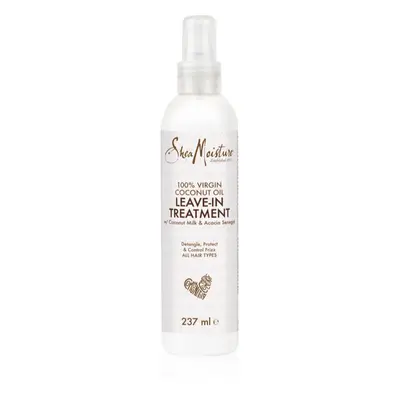 Shea Moisture 100% Virgin Coconut Oil öblítést nem igénylő hidratáló ápolás spray -ben 237 ml