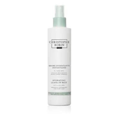 Christophe Robin Hydrating Leave-In Mist with Aloe Vera tápláló és hidratáló spray száraz és érz