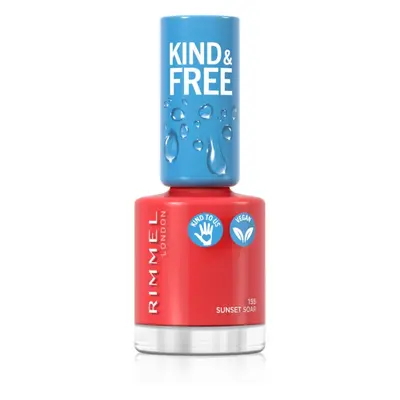 Rimmel Kind & Free körömlakk árnyalat 155 Sunset Soar 8 ml