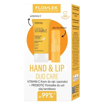 FlosLek Laboratorium Hand & Lip Duo Care Vitamin C ajándékszett