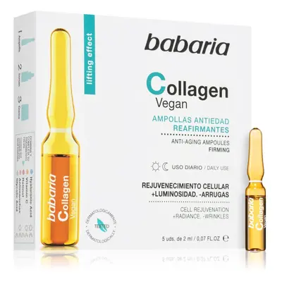 Babaria Collagen koncentrált szérum a bőr öregedésének jelei ellen ampullákban 5x2 ml