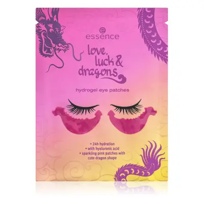 Essence love, luck & dragons hidrogél maszk a szem körül 2 db