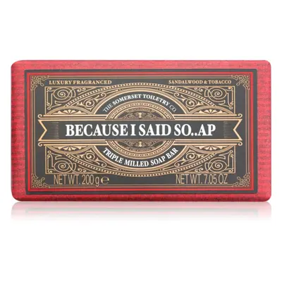 The Somerset Toiletry Co. Distinguished Gentlemen Soap Bar Szilárd szappan uraknak Santalwood & 