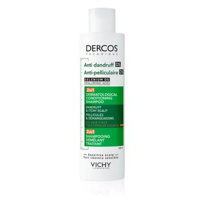 Vichy Dercos Anti-Dandruff sampon és kondicionáló 2 in1 korpásodás ellen 200 ml