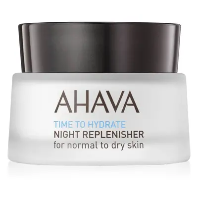 AHAVA Time To Hydrate éjszakai regeneráló krém normál és száraz bőrre 50 ml