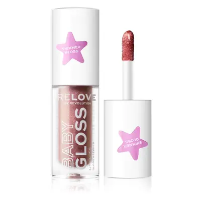 Revolution Relove Baby Gloss Shimmer csillogó ajakfény árnyalat Shimmer Twilight 1.8 ml