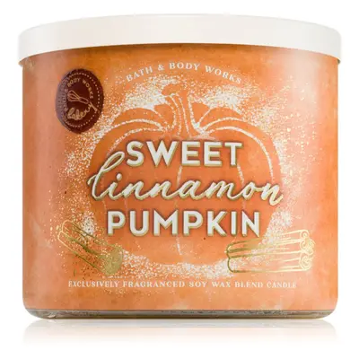 Bath & Body Works Sweet Cinnamon Pumpkin illatgyertya 411 g