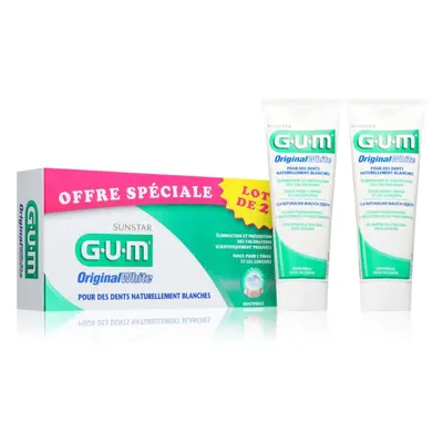 G.U.M Original White Toothpaste fogkrém 75 ml 2 db