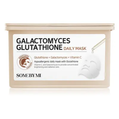 Some By Mi Galactomyces Glutathione Daily Mask Pack fehérítő gézmaszk nagy csomagolás 30 db