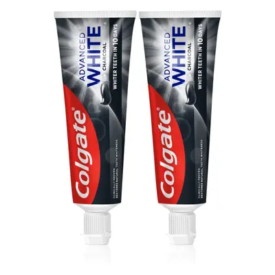 Colgate Advanced White Charcoal fogfehérítő fogkrém faszénnel 2x75 ml