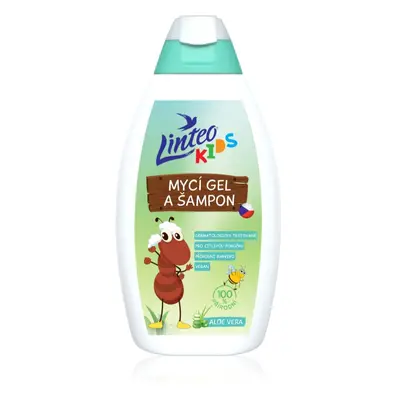 Linteo Kids Body Wash Gel and Shampoo gyermek tisztító gél és sampon 425 ml