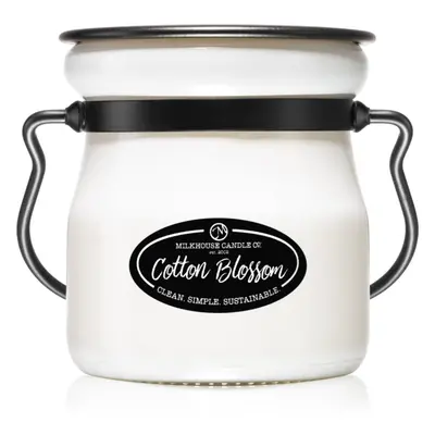 Milkhouse Candle Co. Creamery Cotton Blossom illatgyertya Cream Jar 142 g