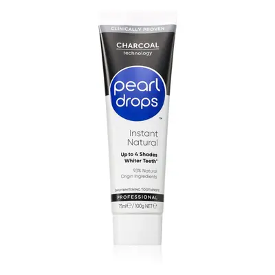 Pearl Drops Instant Natural Black fehérítő fogkrém 75 ml