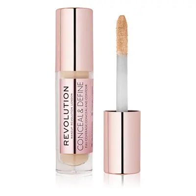 Makeup Revolution Conceal & Define folyékony korrektor árnyalat C5 4 g