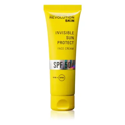 Revolution Skincare Sun Protect Invisible gyengéd védő folyadék SPF 50 50 ml