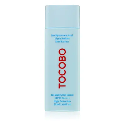 TOCOBO Bio Watery Sun Cream gyengéd és hidratáló géles krém SPF 50+ 50 ml