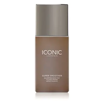 ICONIC London Super Smoother Blurring Skin Tint könnyű hidratáló alapozó árnyalat Neutral Deep 3