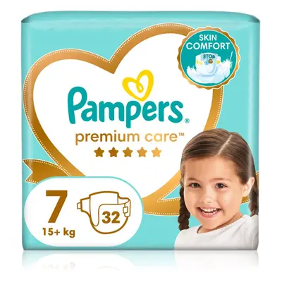 Pampers Premium Care Size 7 eldobható pelenkák 15+ kg 32 db