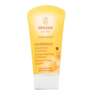 Weleda Baby and Child sampon és tusfürdő gél gyermekeknek körömvirág 20 ml