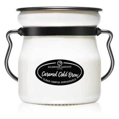 Milkhouse Candle Co. Creamery Caramel Cold Brew illatgyertya Cream Jar 142 g