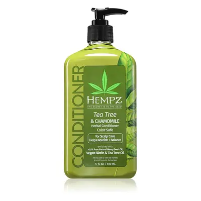 HEMPZ Tea Tree & Chamomile hidratáló kondicionáló hajra 500 ml