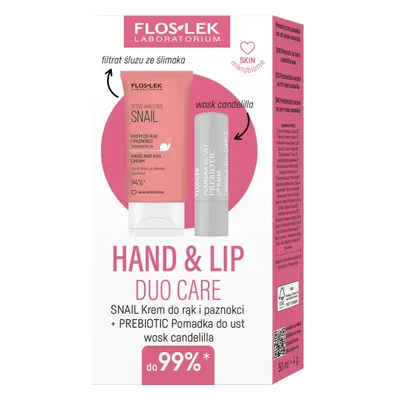 FlosLek Laboratorium Hand & Lip Duo Care Snail ajándékszett