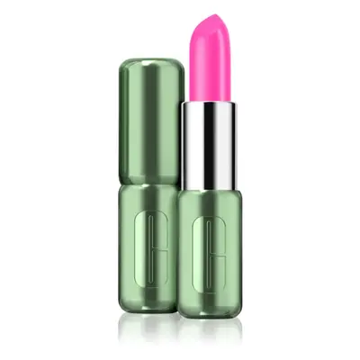 Clinique Pop™ Longwear Lipstick Satin selyem rúzs árnyalat Delicious Pink 3.9 g