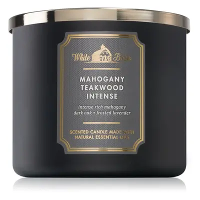 Bath & Body Works Mahogany Teakwood Intense illatgyertya 411 g