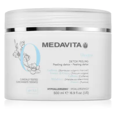 Medavita Oxygen Detox Peeling regeneráló peeling a hajra és a fejbőrre 500 ml