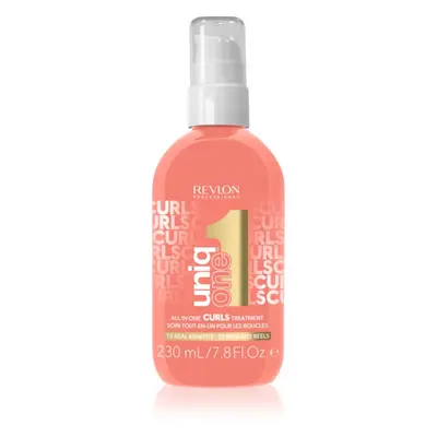 Revlon Professional Uniq One All In One Curls Treatment hajkúra 10 az 1-ben göndör hajra 230 ml